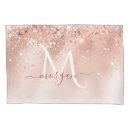 Search for glitter pillowcases Rose gold