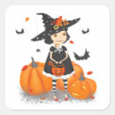 Search for little witch stickers Orange