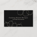 Search for recipe business cards Cooking