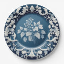 Search for blue and white china paper plates Party