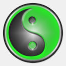 Search for green yin yang stickers Taoism