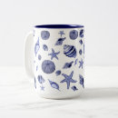 Search for seashell decorations mugs Nautical
