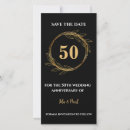 Search for anniversary save the dates Gold