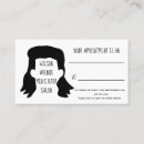 Search for men salon business cards Black and white