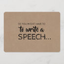 Search for speech invitations Funny
