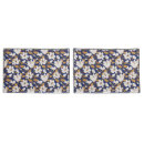 Search for blue floral pillowcases Boho