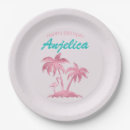 Search for flamingo paper plates Glitter