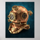 Search for vintage diving posters Ocean