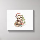 Search for sloth canvas prints Kawaii