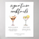 Search for signature drink signs Espresso martini