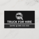 Search for box truck business cards Trucking