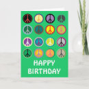Search for hippie birthday cards 70s