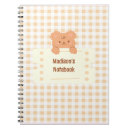 Search for teddy bear notebooks Brown