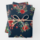 Search for gothic christmas wrapping paper Skull