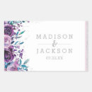 Search for purple floral stickers Silver