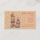 Search for reading tutor business cards Teaching
