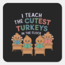 Search for flocked stickers Thanksgiving