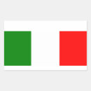 Search for italy rectangle stickers Flag of italy