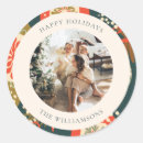 Search for green ornament stickers Vintage