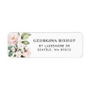 Search for rose bouquet return address labels Pretty