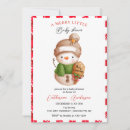 Search for snowman christmas invitations Red