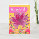 Search for aus cards Au revoir
