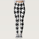 Search for black houndstooth leggings Plaid