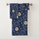 Search for sun moon bath towels Blue
