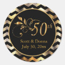 Search for 50th golden anniversary wedding stickers Seals