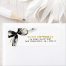 Search for black gold wedding return address labels Bridal shower