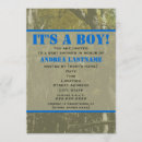 Search for hunting baby shower invitations Camo