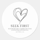 Search for god first stickers Scripture