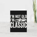 Search for classic cars fathers day cards Old