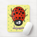 Search for red bug mouse mats Ladybug
