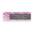 Search for gradient return address labels Contemporary