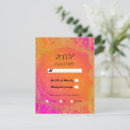Search for orange fuchsia invitations Bright