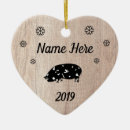 Search for boar christmas tree decorations Swine