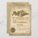 Search for marriage certificate vintage Document