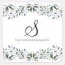 Search for family name stickers Floral