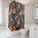 Search for hibiscus flower shower curtains Colourful