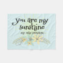 Search for you are my sunshine blankets Inspirational