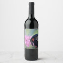 Search for butterfly wine labels Flower