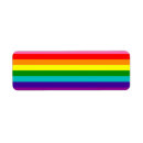 Search for rainbow return address labels Lgbt