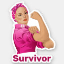Search for breast cancer pink ribbon stickers support