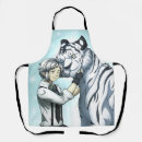 Search for endangered animals aprons Cute