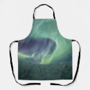 Search for aurora aprons Northern lights
