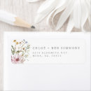 Search for spring bloom return address labels Girl baby shower