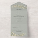Search for green wreath invitations Eucalyptus