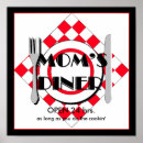 Search for diner signs posters Red