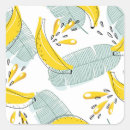 Search for banana stickers Illustration